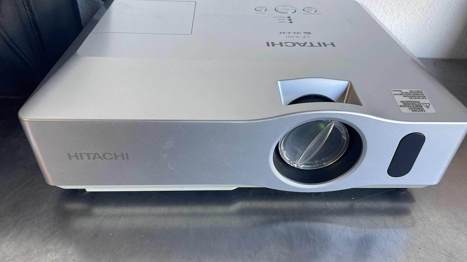 Photo 5 of HITACHI LCD PROJECTOR CP-X201 3LCD WITH CASE