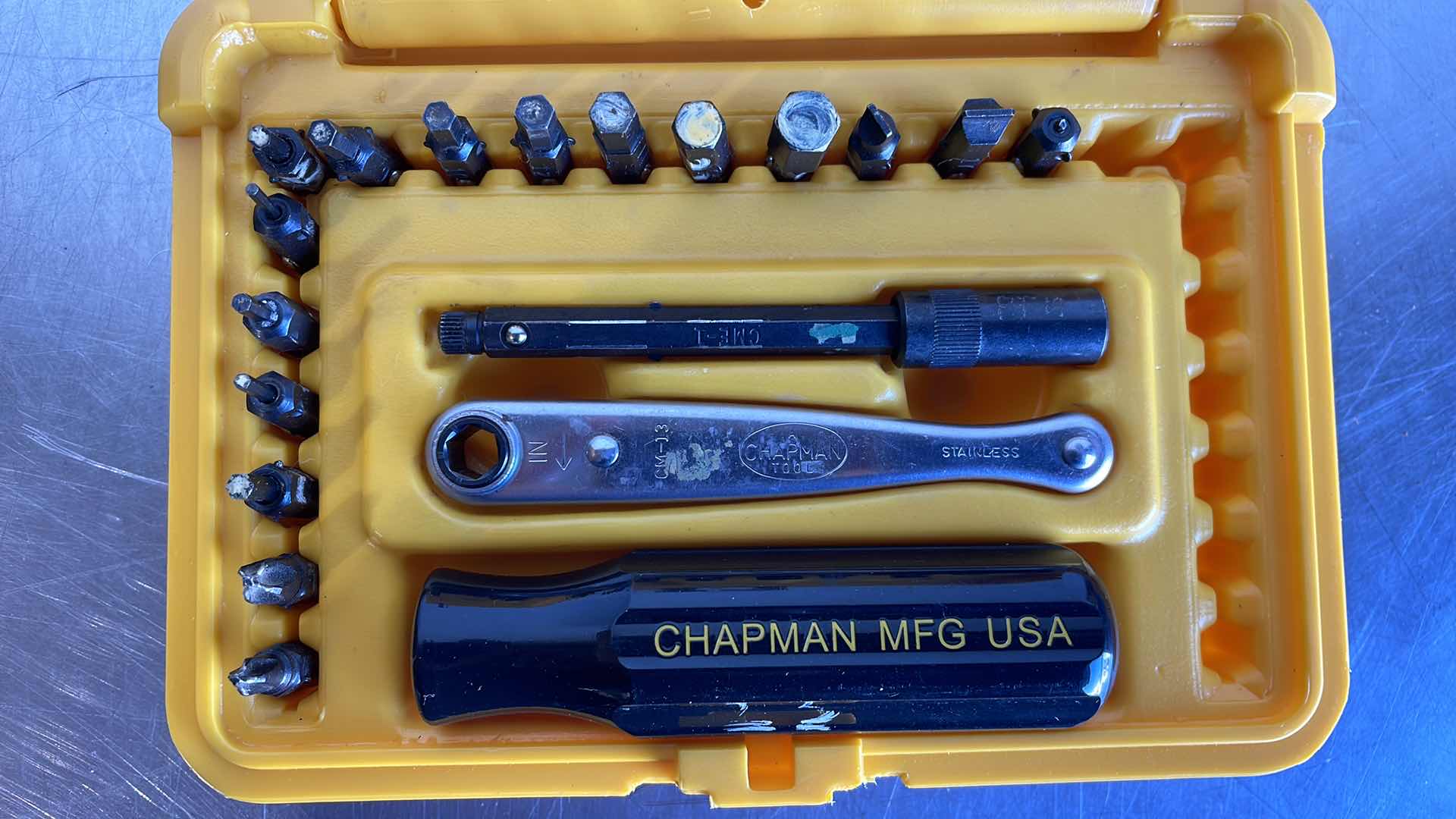 Photo 3 of CHAPMAN TOOL KIT MISSING PIECES