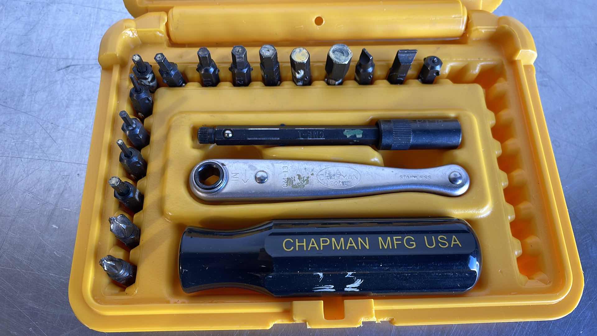 Photo 2 of CHAPMAN TOOL KIT MISSING PIECES