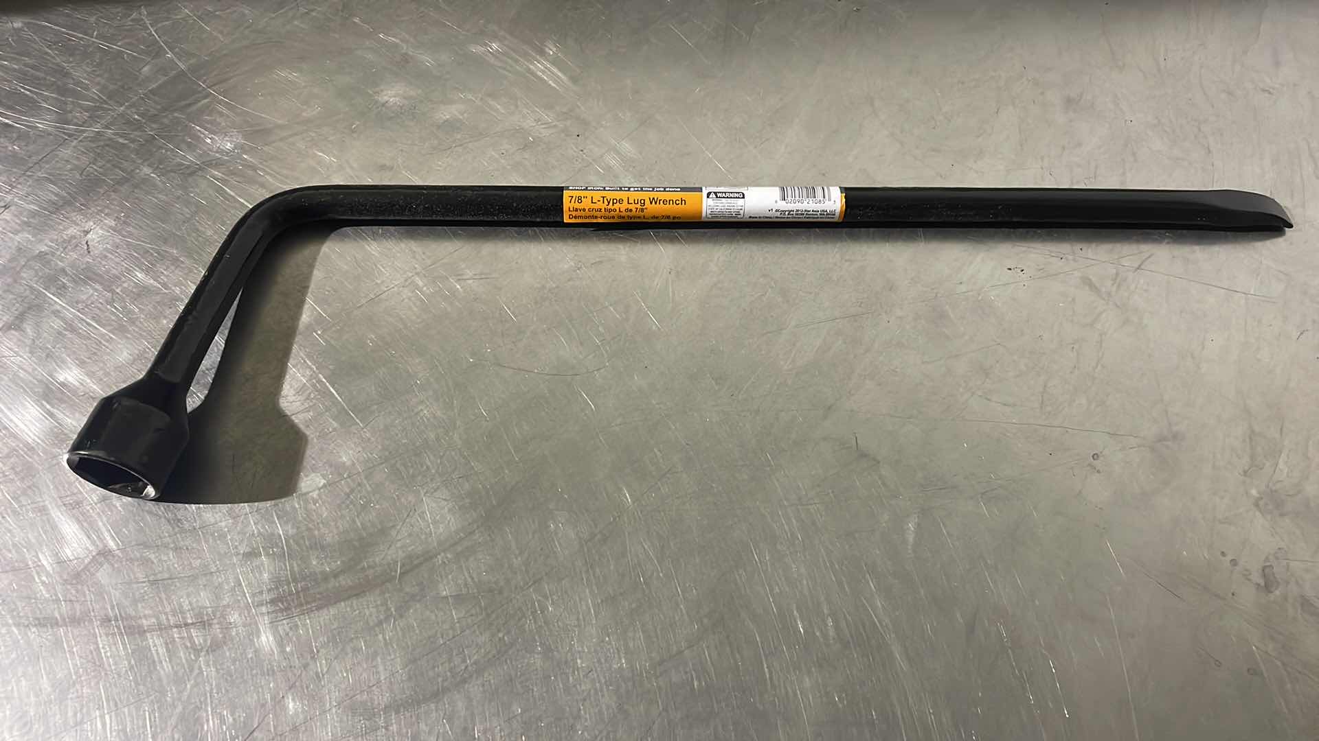 Photo 1 of SHOP IRON 7/8” L TYPE LUG WRENCH