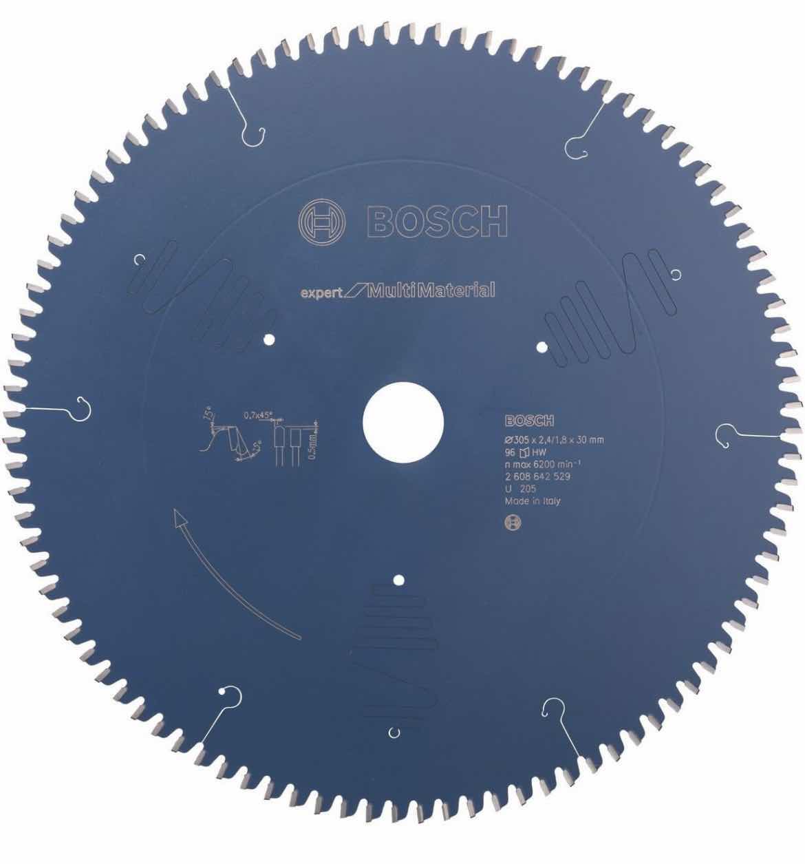 Photo 1 of BOSCH 2608642529 EXPERT FOR MULTI MATERIAL CIRCULAR SAW BLADE