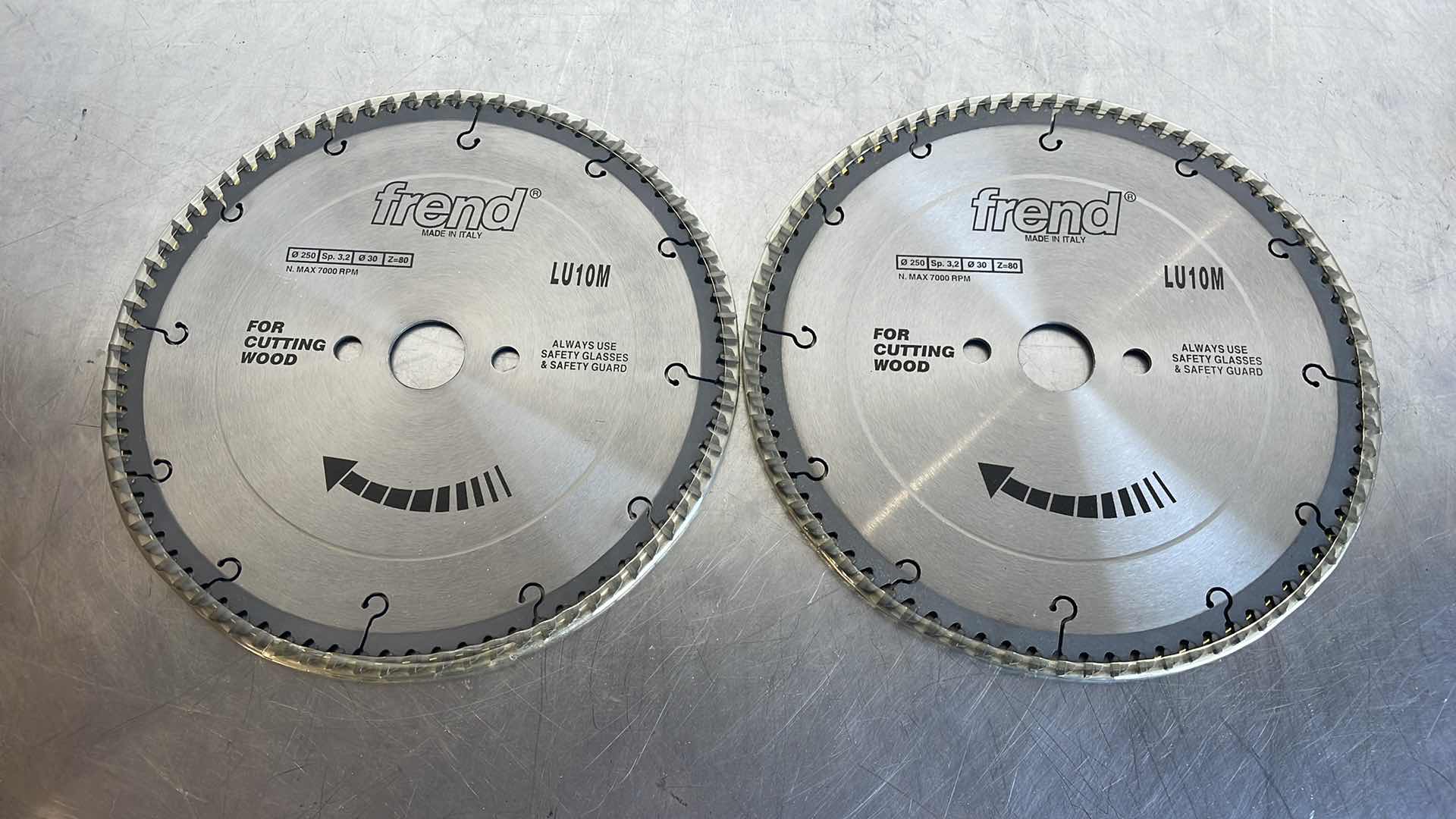 Photo 1 of FREND 10” WOOD SAW BLADES