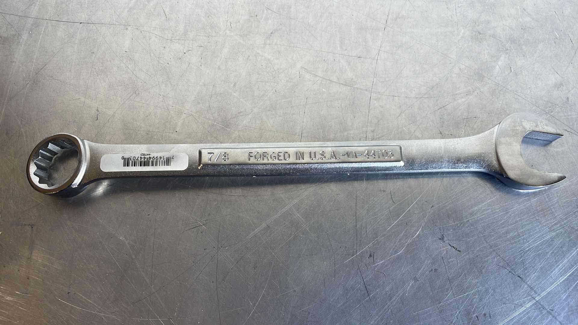 Photo 2 of CRAFTSMAN 7/8” 12 POINT COMBINATION WRENCH USA