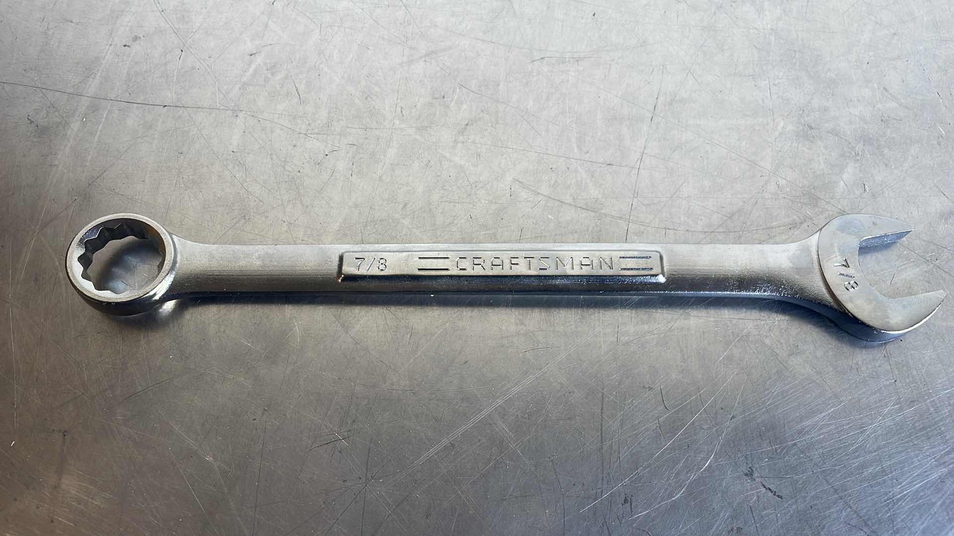 Photo 1 of CRAFTSMAN 7/8” 12 POINT COMBINATION WRENCH USA