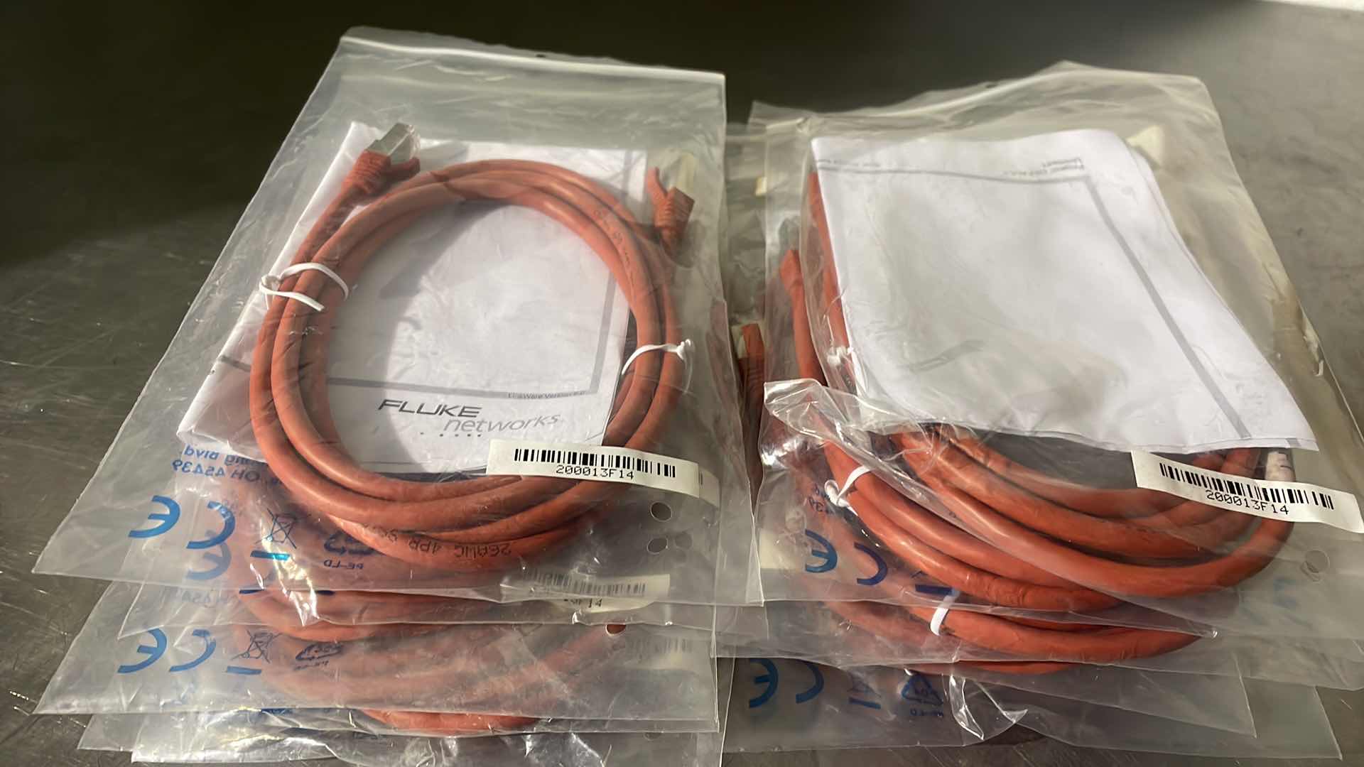 Photo 2 of C2G CABLE ASSEMBLY 5’ CAT6 SNAGLESS SHEILDED RED (10)