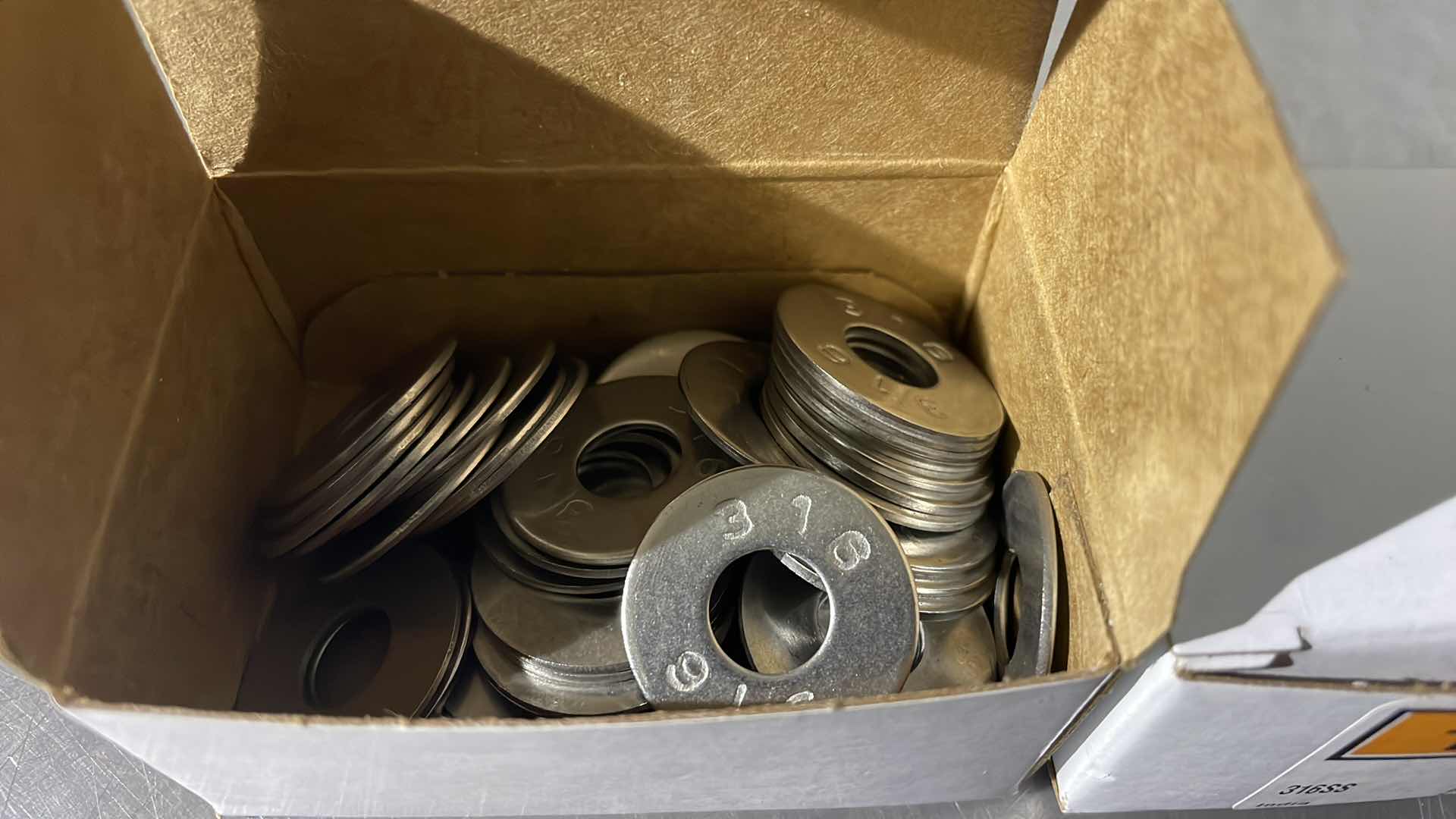 Photo 2 of 3/8 X 1” 316SS FLAT WASHERS (100)