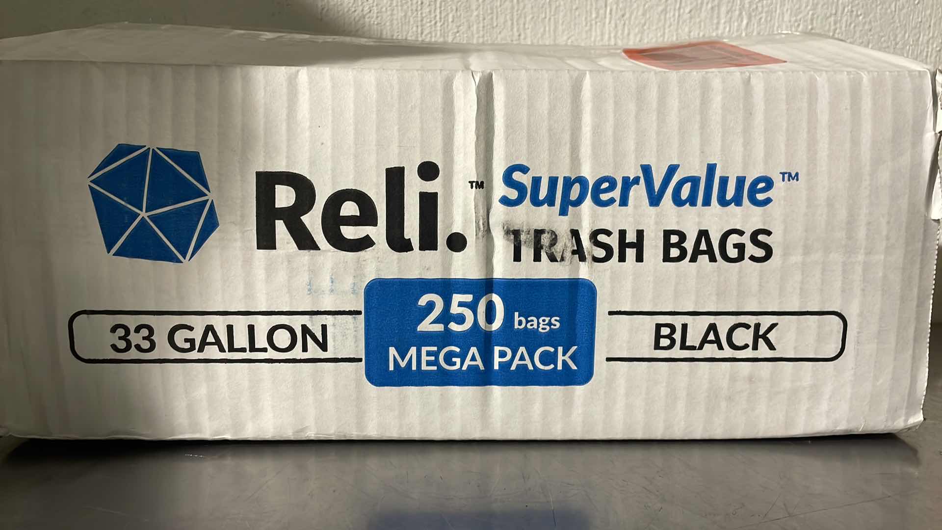 Photo 1 of RELI. 33 GALLON TRASH BAGS HEAVY DUTY | 250 BAGS