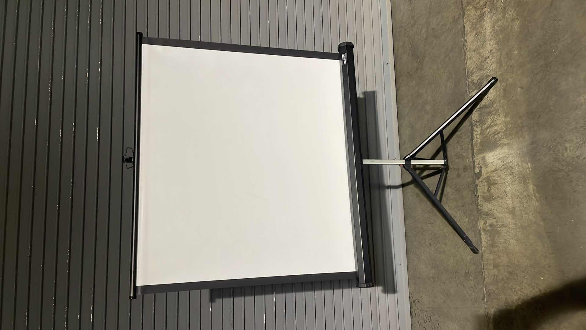 Photo 1 of DA-LITE PORTABLE STAND PROJECTION SCREEN 40” x 34”
