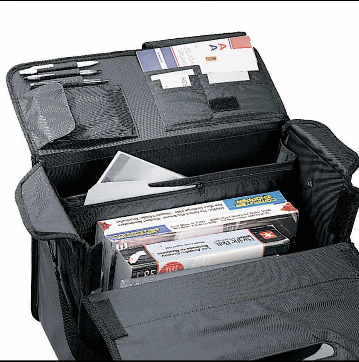 Photo 1 of TRAVELWELL HEAVY DUTY FILE DOCUMENT BUSINESS SALES SAMPLE CATALOG HARD CASE STYLE #4527 18” X 9” H13”