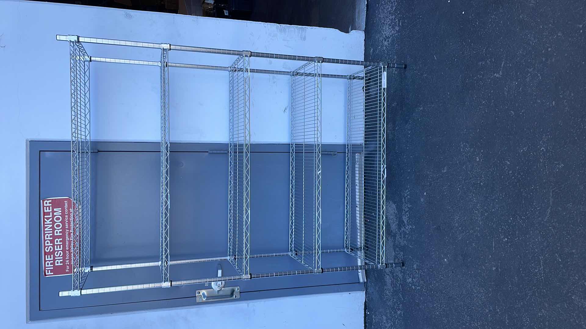 Photo 2 of 5-SHELF ADJUSTABLE METAL STORAGE SHELVING UNIT 48” X 18” H73”