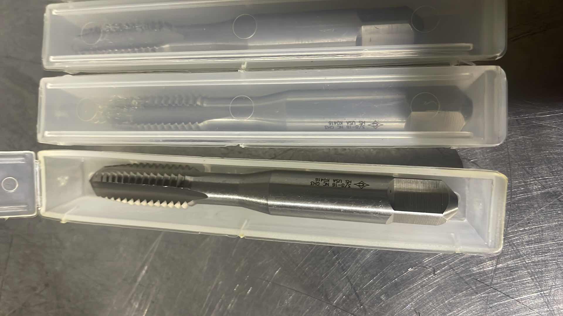 Photo 3 of 3/8-16 NC HIGH SPEED STEEL GH3 TAP USA (10)