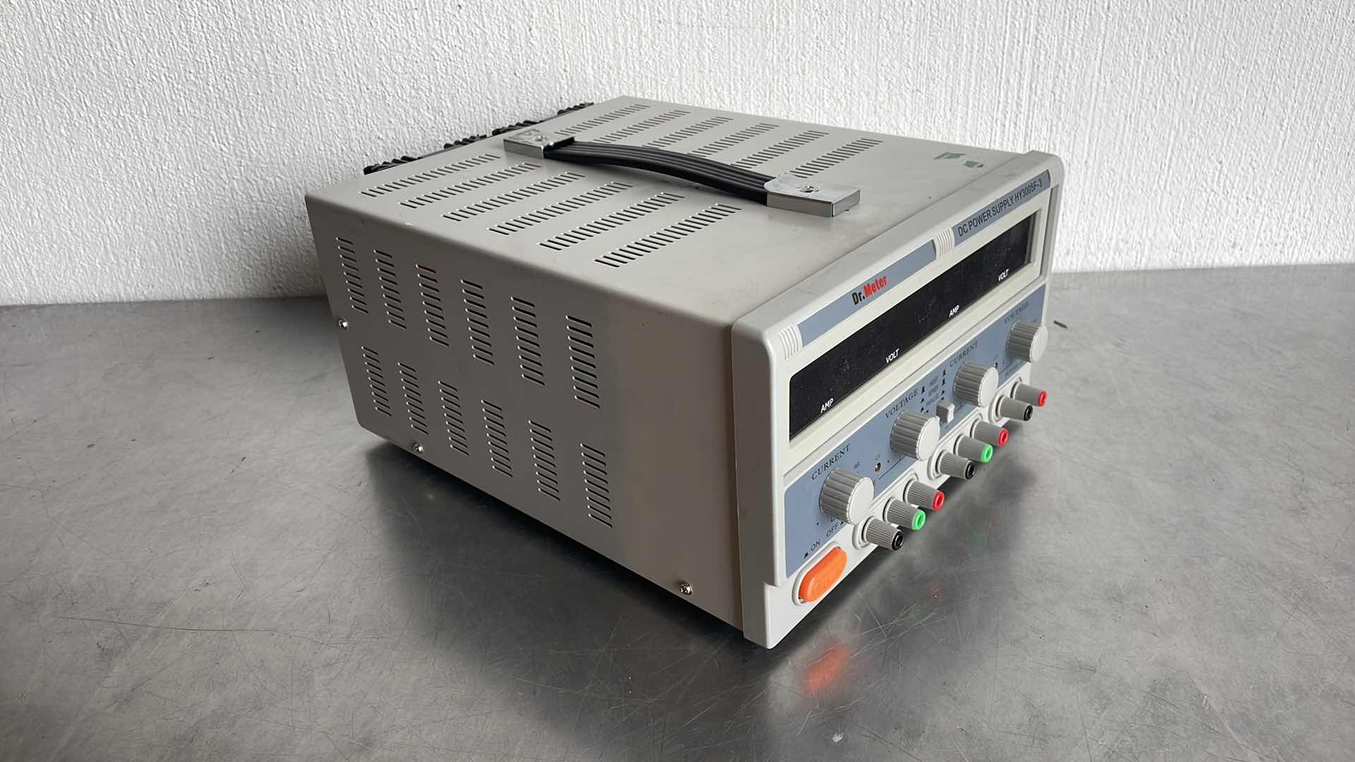 Photo 3 of DC POWER SUPPLY, HY3005F-3, DR.METER, 2 X 0-30VDC  0-5A & ONE FIXED OUTPUT 5V/3A
