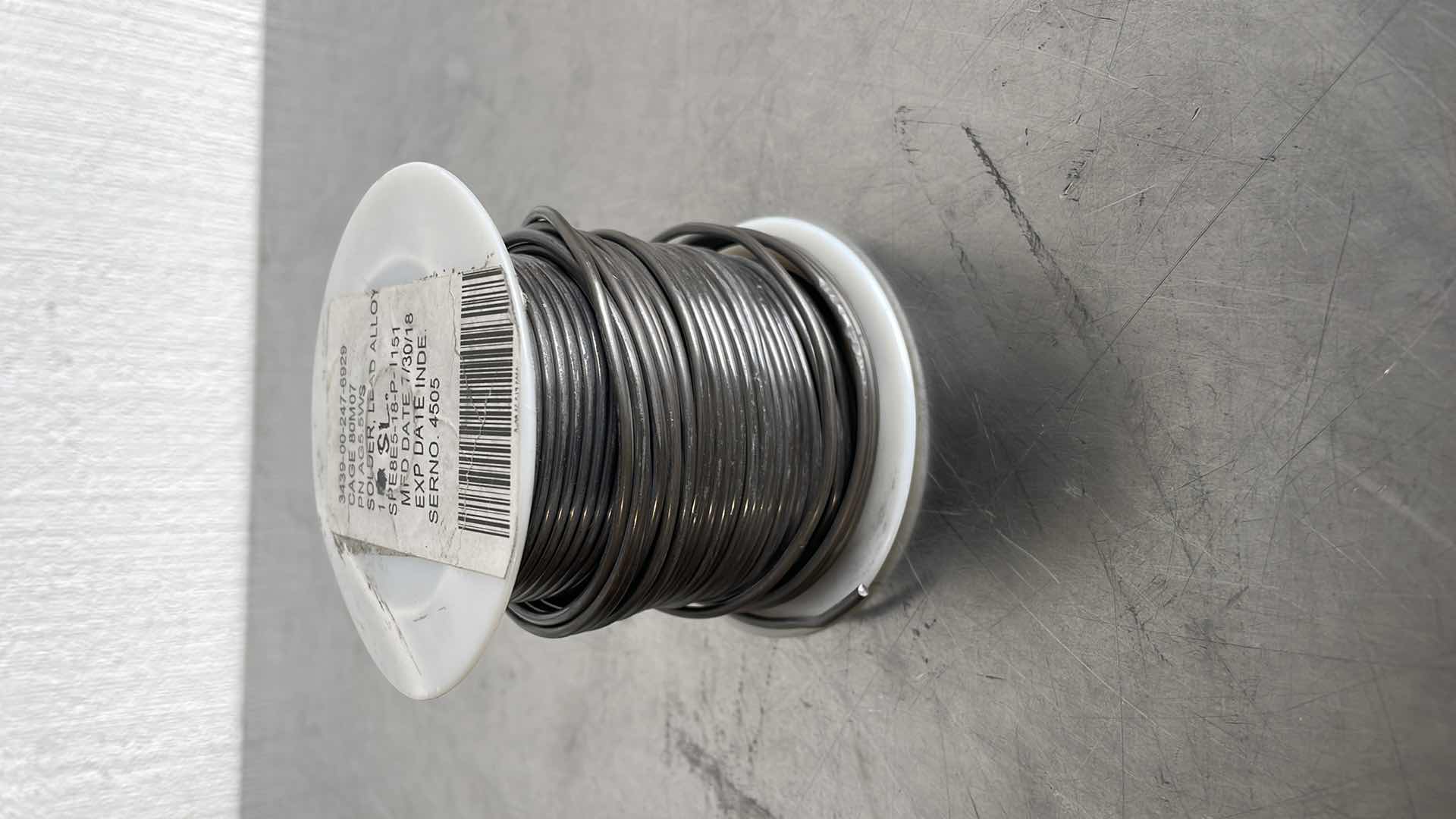 Photo 1 of LEAD ALLOY SOLDER 5LBS