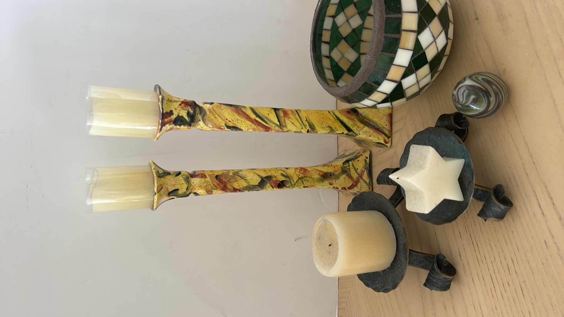 Photo 5 of HOME DECOR ASSORTMENT CANDLE HOLDERS 12”
