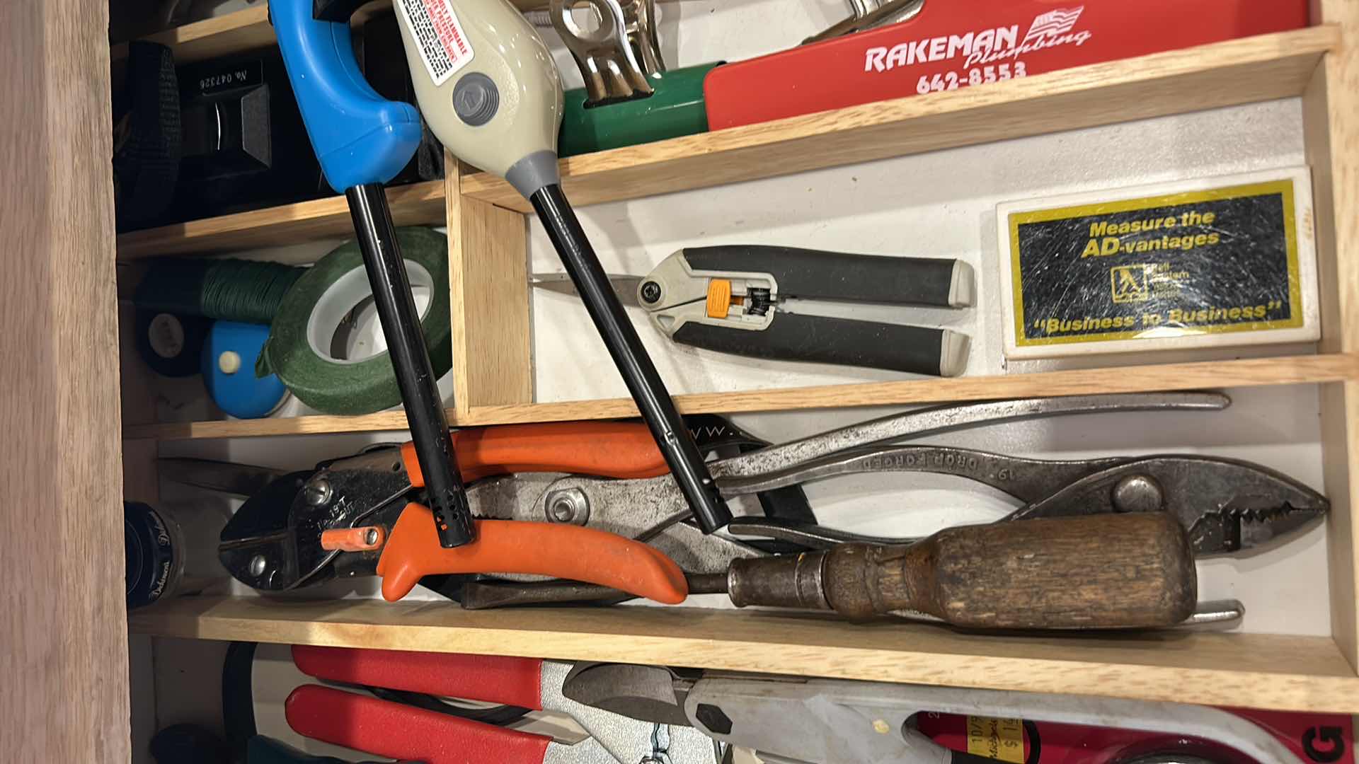Photo 5 of CONTENTS OF PULL OUT DRAWER IN KITCHEN, MOSTLY TOOLS