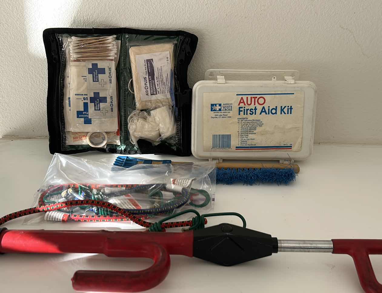 Photo 1 of FIRST AIDE KITS FOR CAR, WHEEL LOCK AND MORE