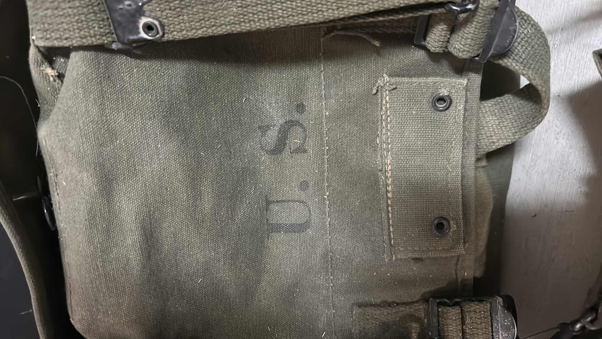 Photo 2 of OLD US ARMY BAG