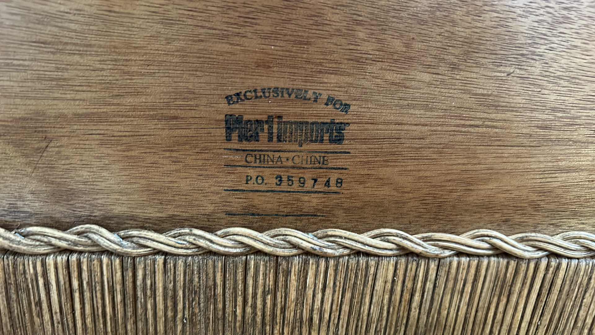 Photo 6 of LARGE WICKER CEDAR LINED TRUNK 36” x 20” x 20.5”.