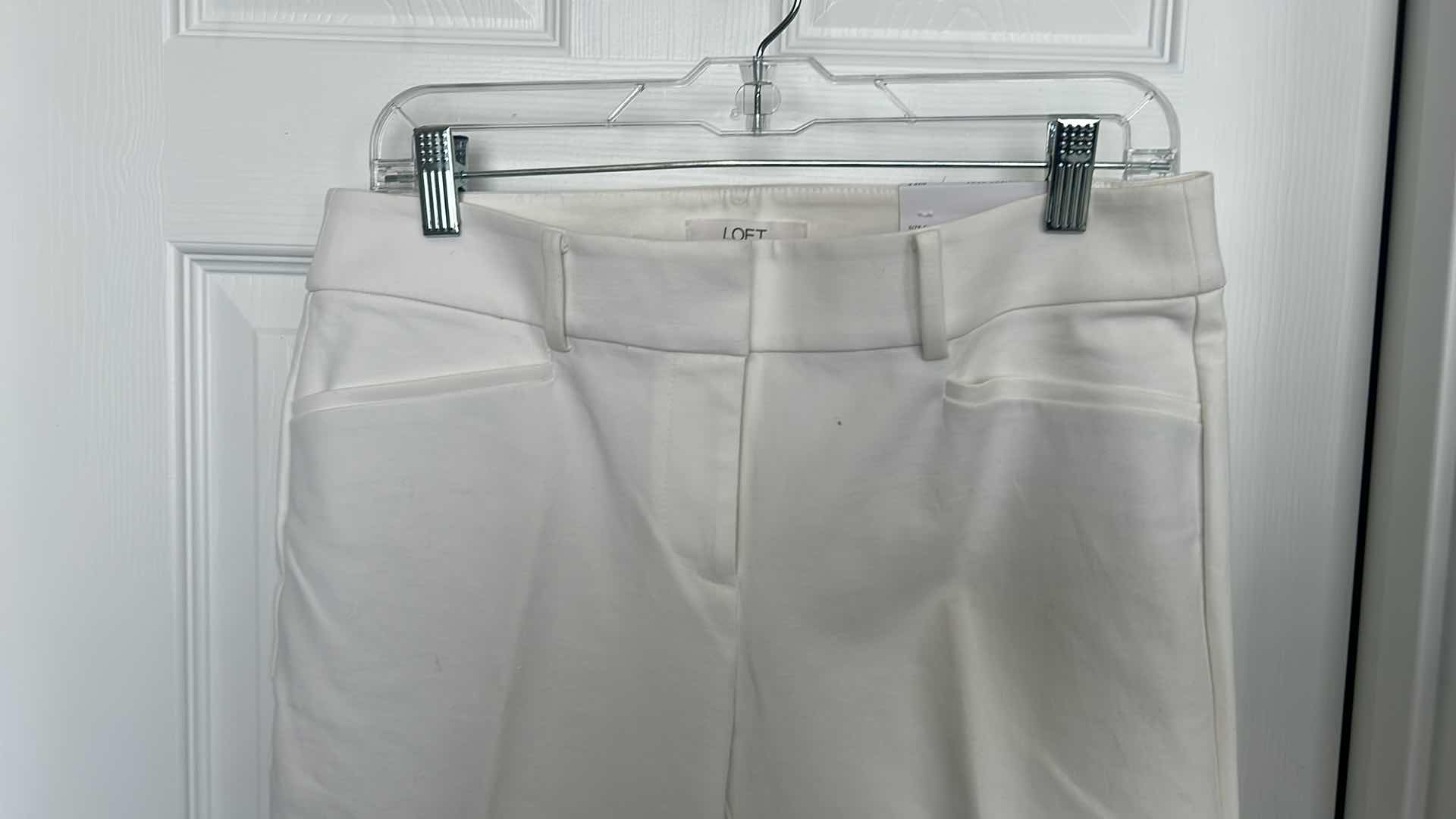 Photo 2 of NEW ANNE TAYLOR LOFT WHITE PANTS $69.50