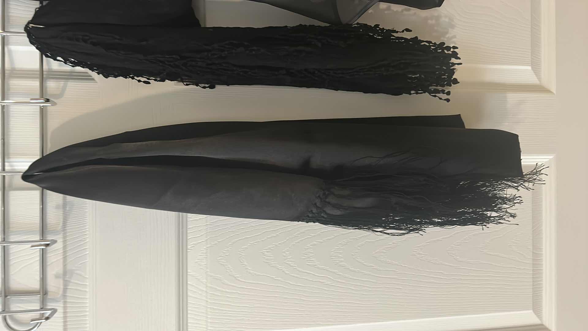 Photo 3 of 6 BLACK SCARVES/ SHAWLS