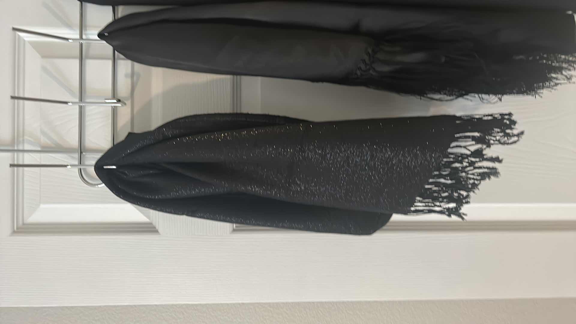 Photo 2 of 6 BLACK SCARVES/ SHAWLS