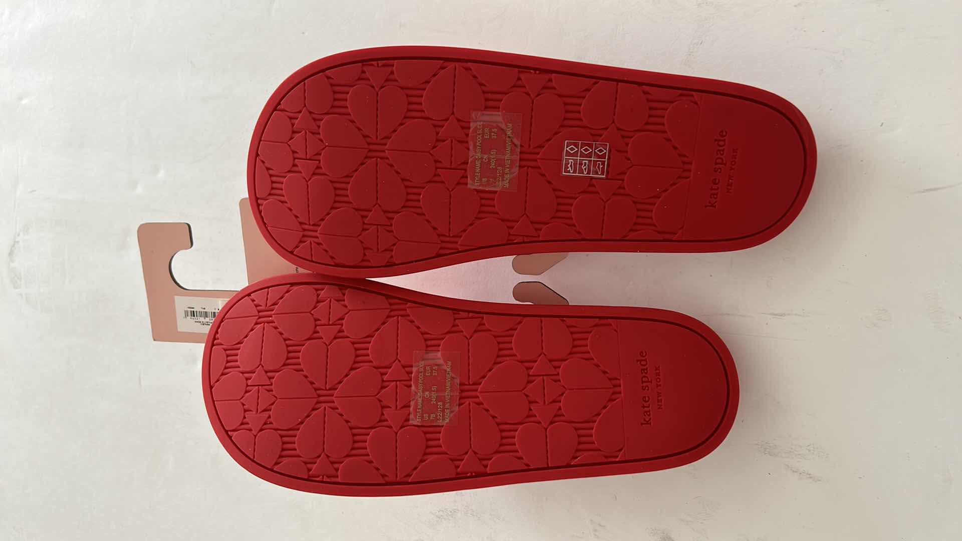 Photo 3 of NEW SIZE 6 KATE SPADE RED SLIP ONS $129