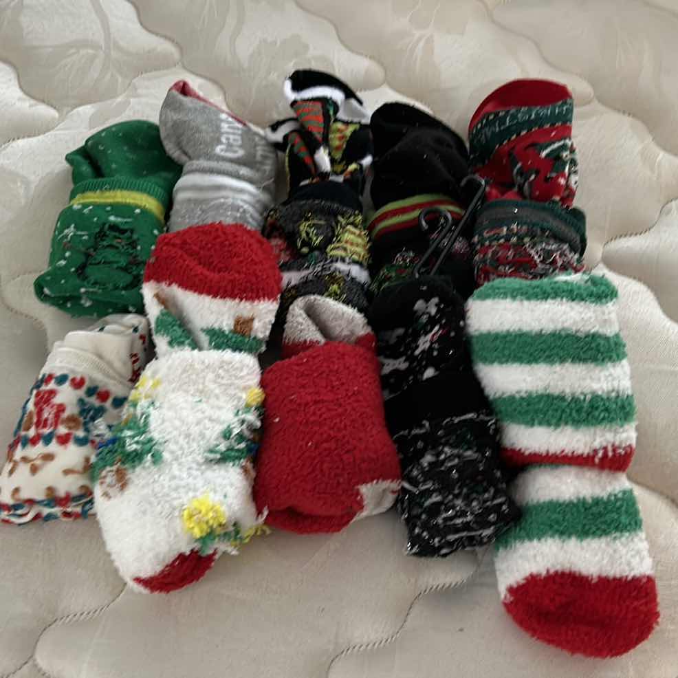 Photo 1 of 10 PAIRS WOMENS CHRISTMAS SOCKS