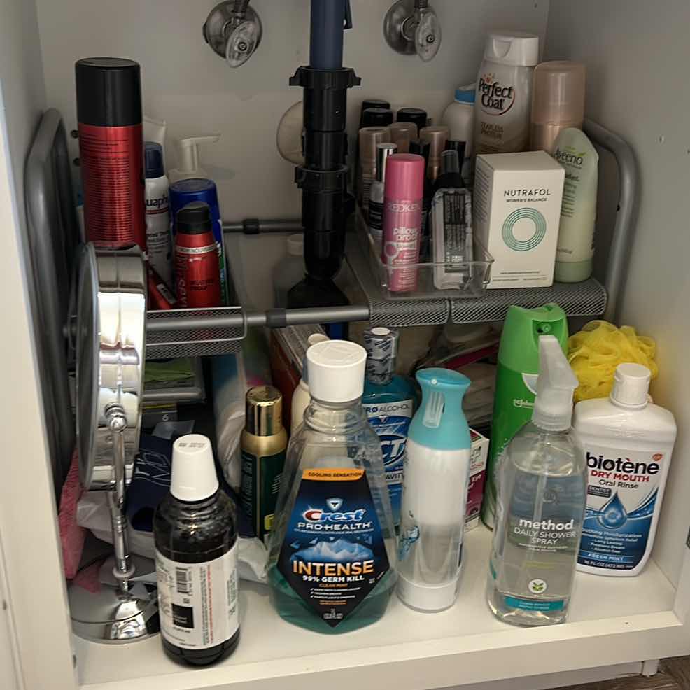 Photo 1 of CONTENTS OF CABINET- SKIN CARE AND MORE