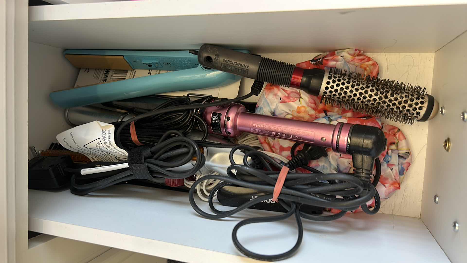 Photo 2 of CONTENTS OF PULL OUT DRAWER - HAIR TOOLS