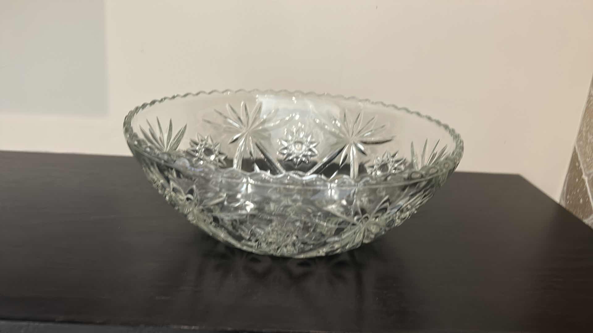 Photo 4 of 2 CRYSTAL BOWLS 11” x 3 1/2”