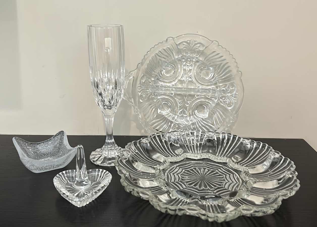 Photo 1 of CRYSTAL AND GLASS ASSORTMENT