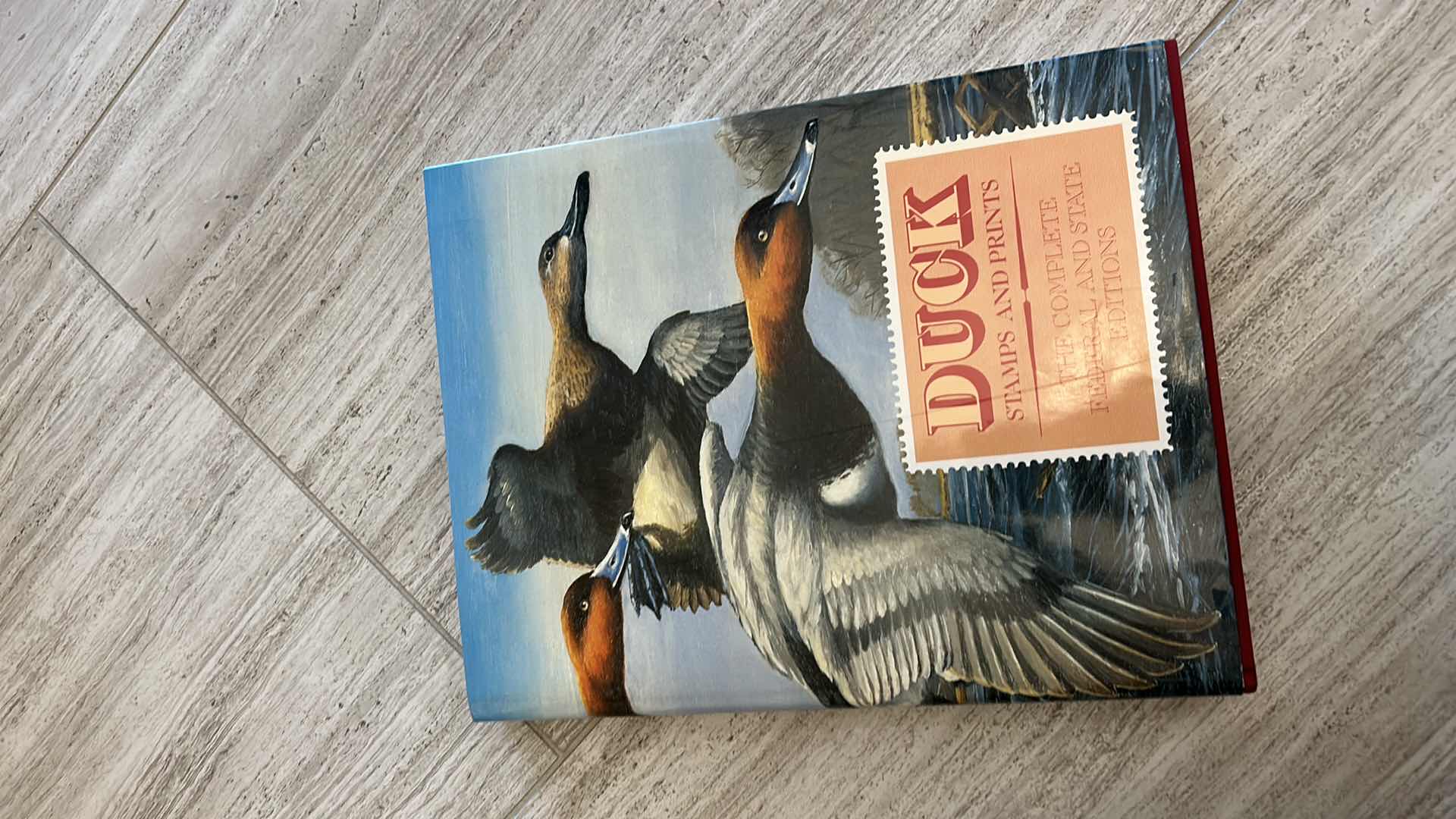 Photo 6 of 40 DUCK STAMPS, 1960’s - 1990’s and HARDCOVER DUCK STAMP COFFEE TABLE BOOK, FRAMED BY DECADE ARTWORK 9“ x 29 1/2“