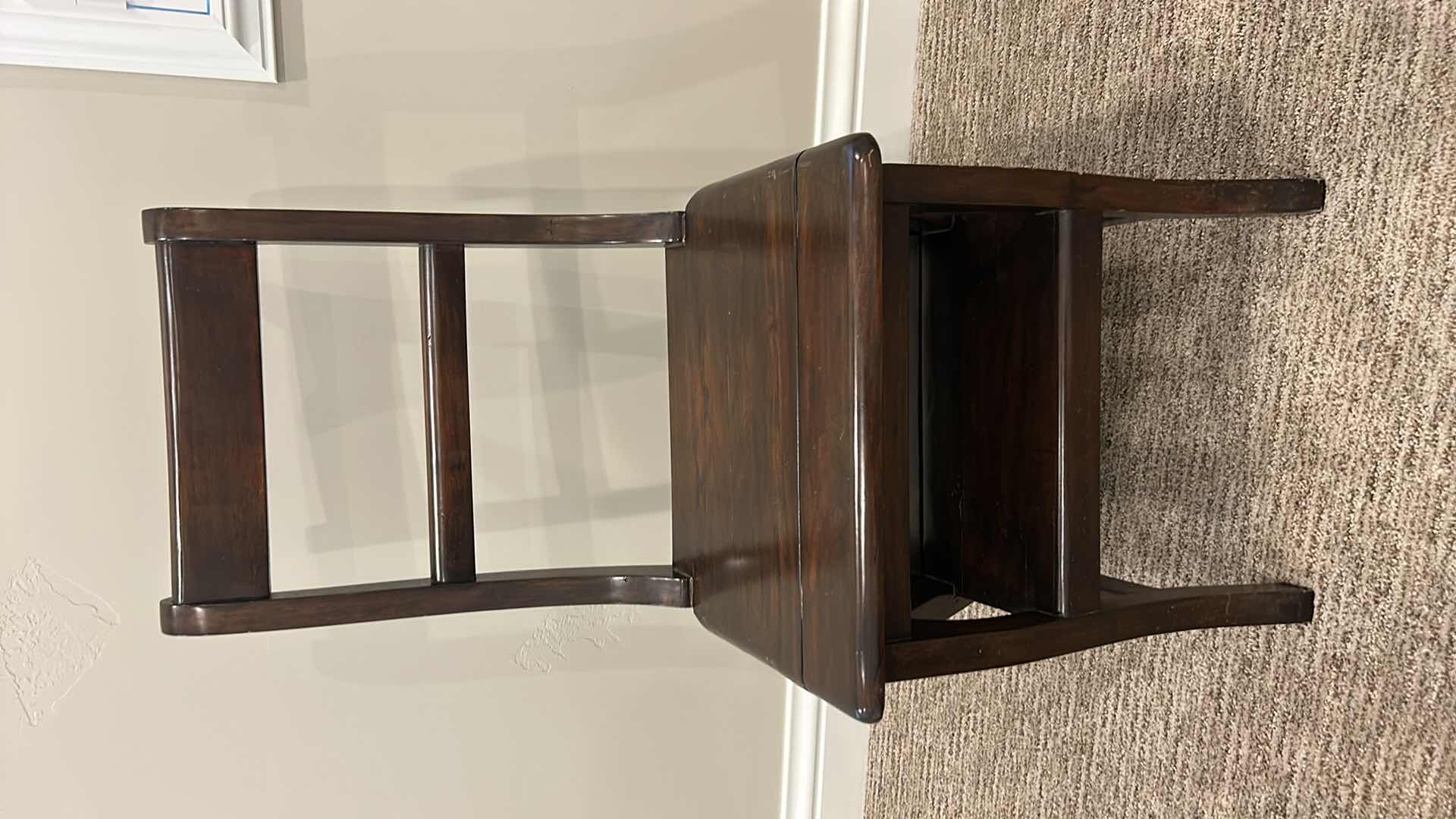 Photo 5 of VINTAGE WOOD CHAIR THAT FOLDS INTO STEPPING STOOL