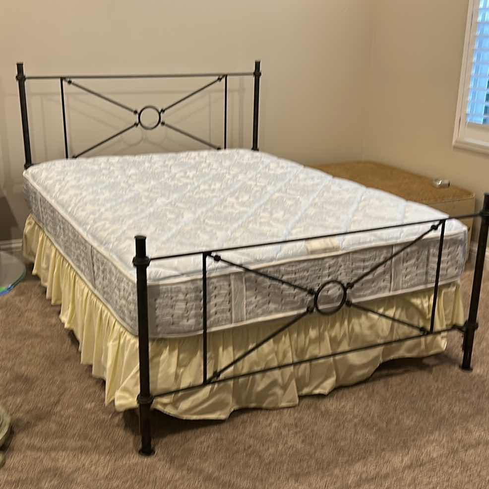 Photo 1 of VINTAGE QUEEN METAL BEDFRAME (ALL ELSE SOLD SEPARATELY) 
5’ x 7’