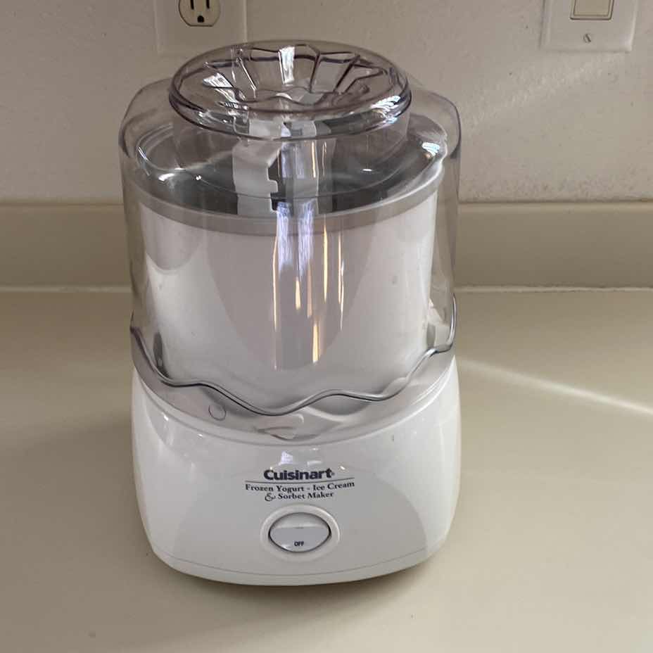 Photo 1 of CUISINART FROZEN YOGURT ICE CREAM MAKER