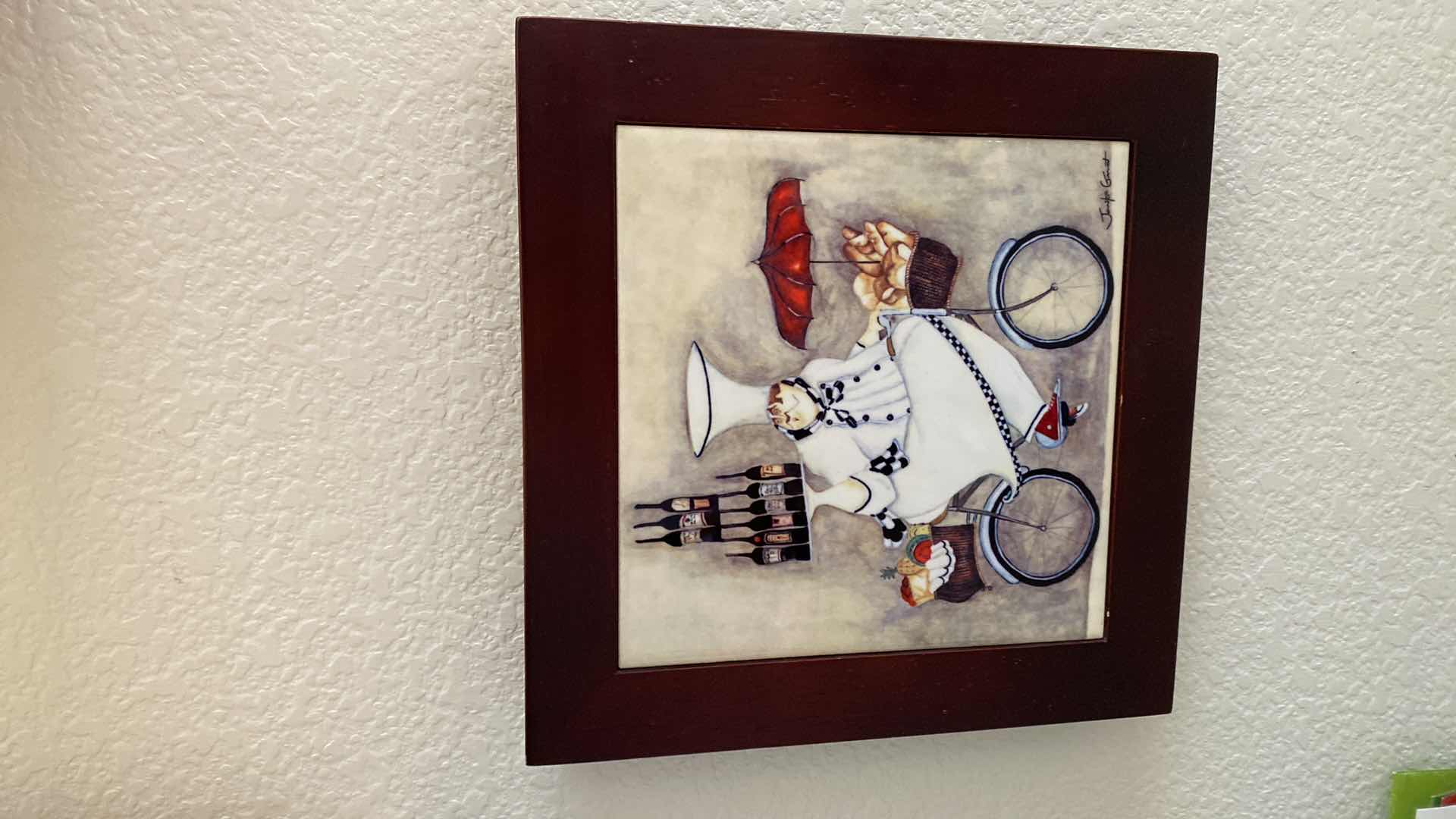 Photo 4 of 3 - PIECES WALL DECOR COW, COW BELL AND CHEF PLAQUE