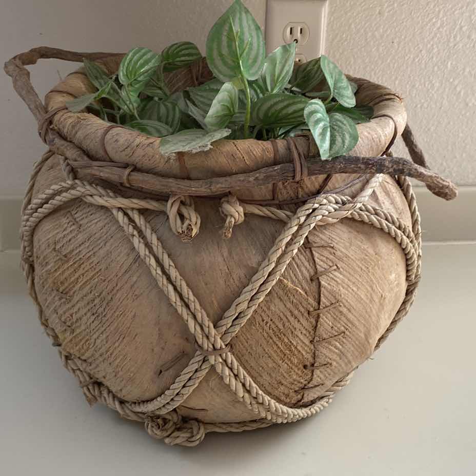 Photo 1 of VINTAGE WOVEN BASKET 19” x 11”