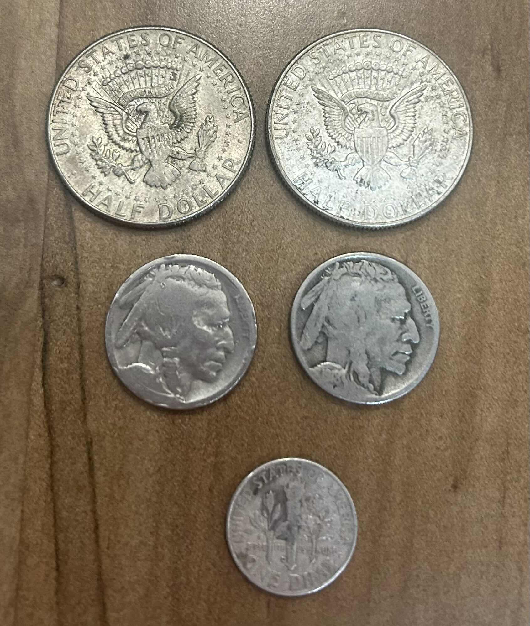Photo 1 of SILVER COINS