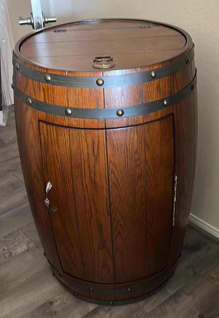 Photo 1 of WINE BARREL REFRIGERATOR (TESTED / WORKING) H38”