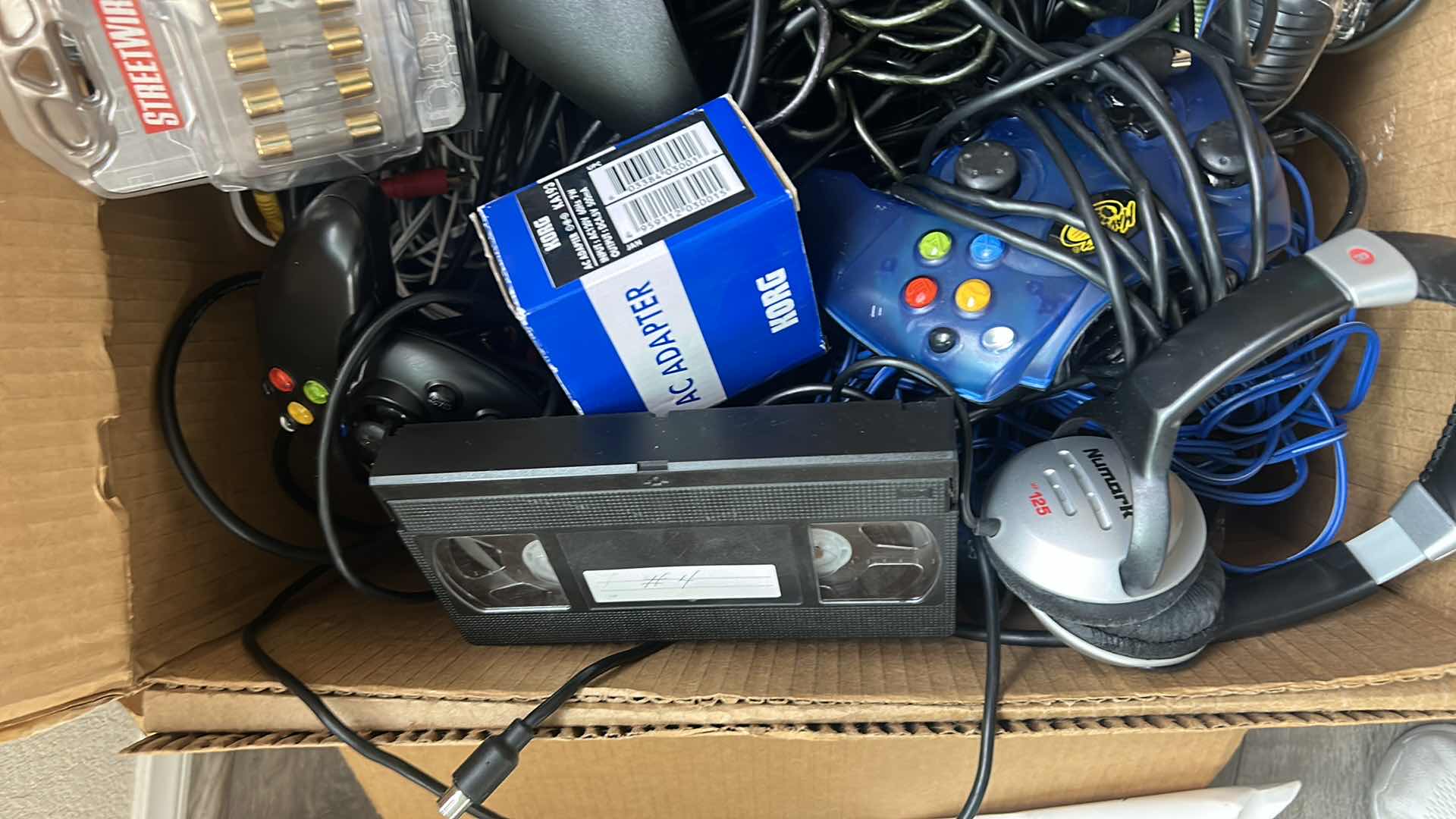Photo 1 of BOX OF GAMING MISC
