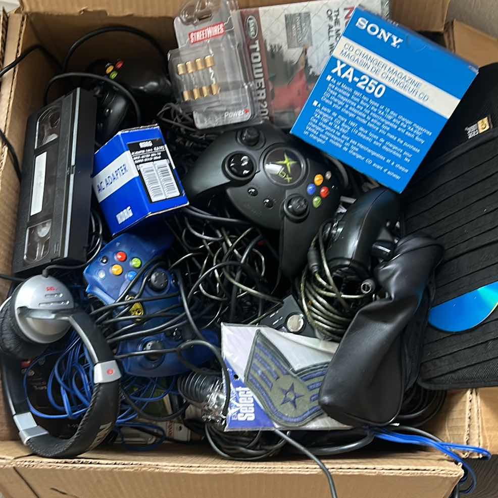 Photo 1 of BOX OF GAMING MISC