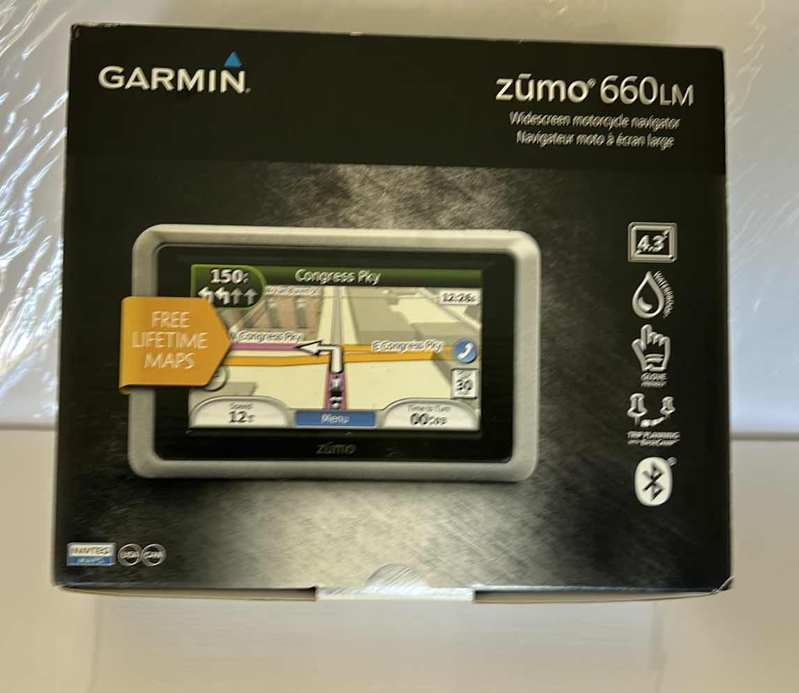 Photo 1 of GARMIN ZUMO 660 LM MOTORCYCLE NAVIGATION