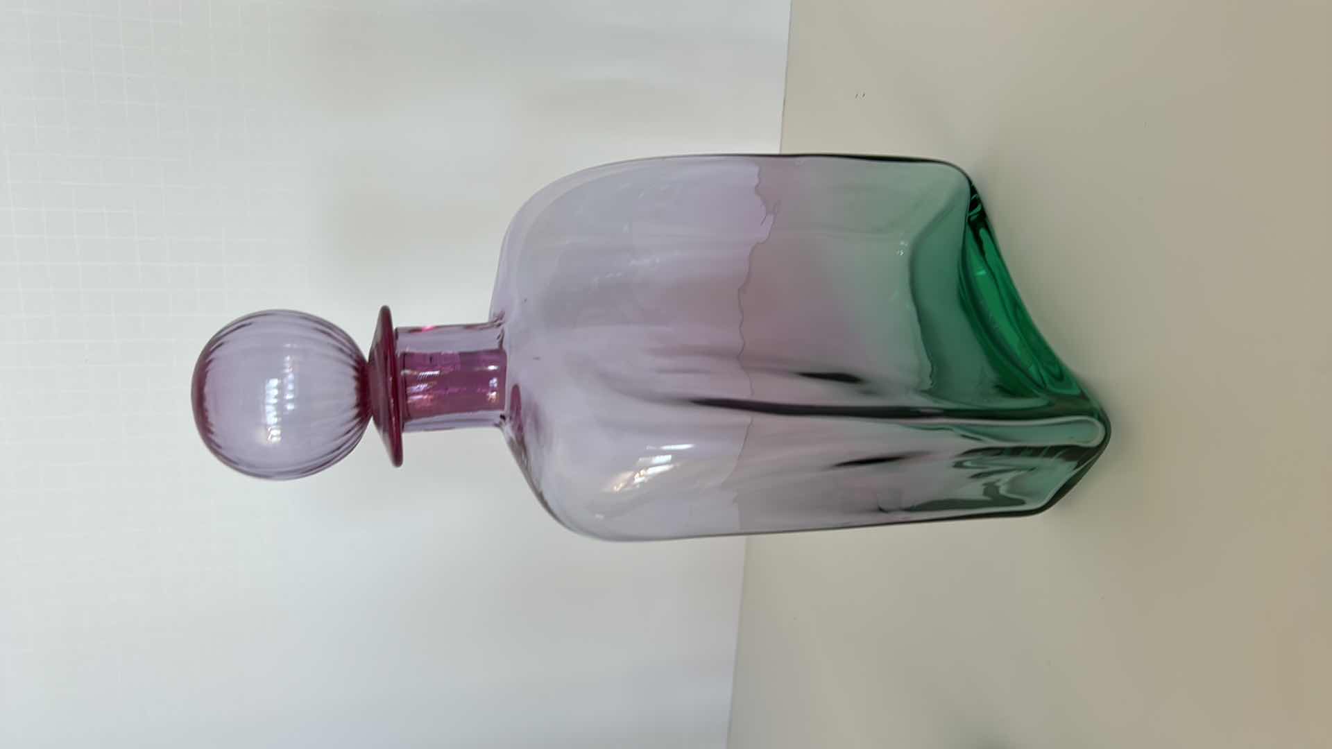 Photo 9 of CARLO MORETTI COLORED GLASS H12”