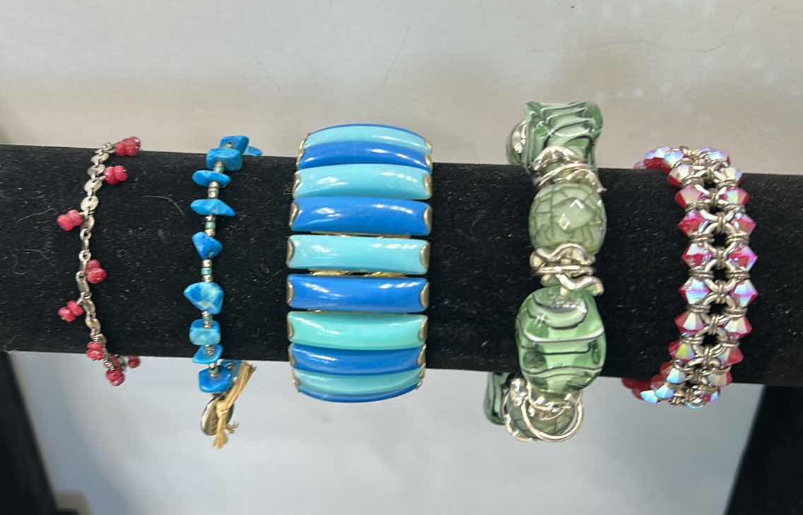 Photo 1 of COSTUME JEWELRY - 5 BRACELETS