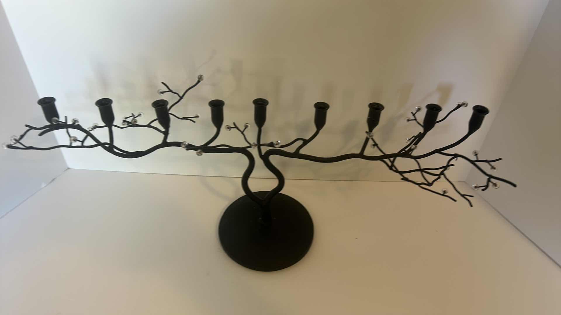 Photo 2 of METAL TREE BRANCH CANDLE HOLDER 21” x 9”
