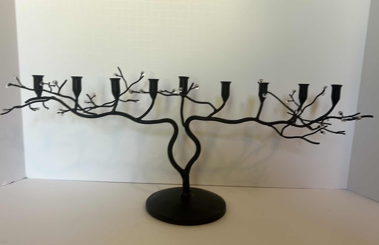 Photo 4 of METAL TREE BRANCH CANDLE HOLDER 21” x 9”