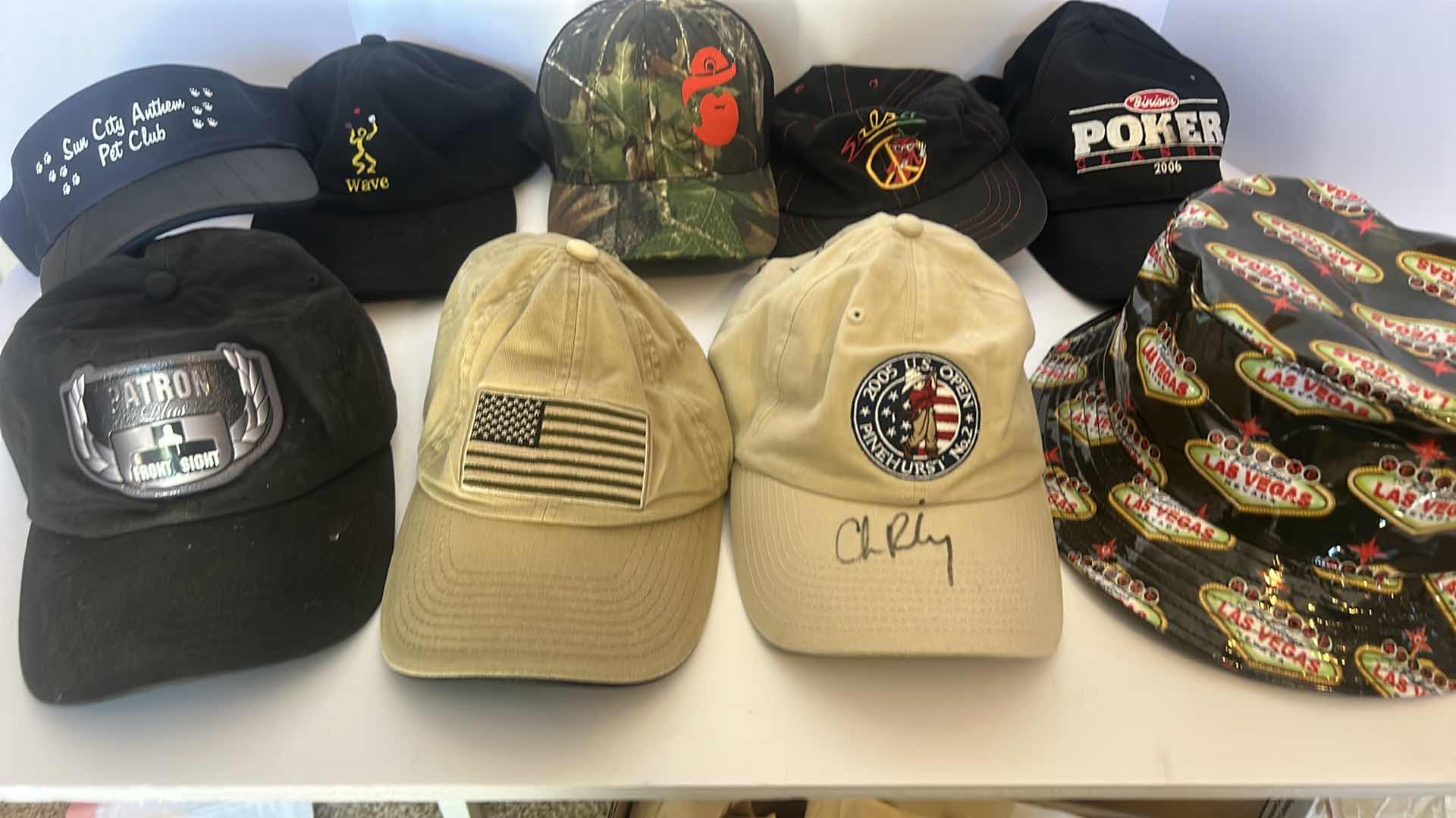 Photo 2 of 9 HATS - SIGNED “CHRIS RILEY” US OPEN