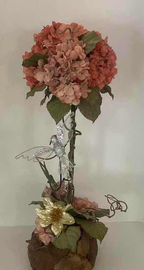 Photo 1 of FAUX FLORAL ARRANGEMENT  H 29”