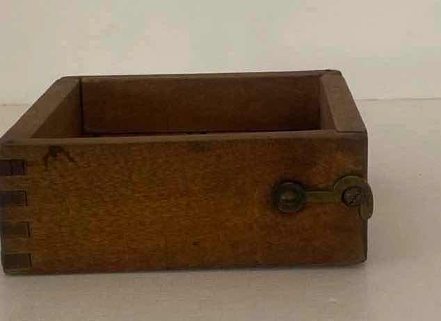 Photo 1 of COLLAPSABLE WOODEN ANTIQUE RECTANGULAR BUTTER MOLD