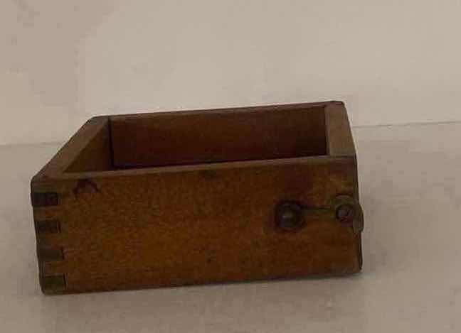 Photo 3 of COLLAPSABLE WOODEN ANTIQUE RECTANGULAR BUTTER MOLD